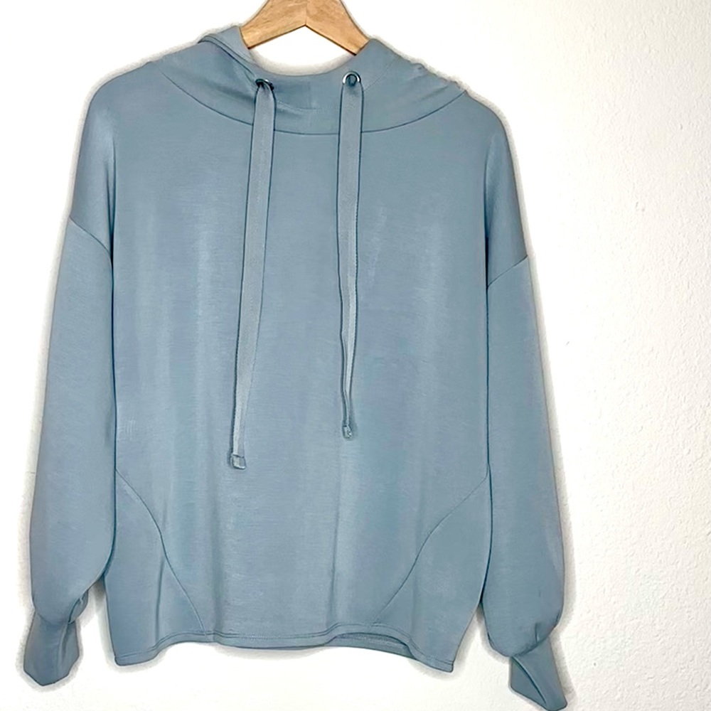 Florence & Fred Silk Ribbon Loungewear Hoodie, Size 4-6